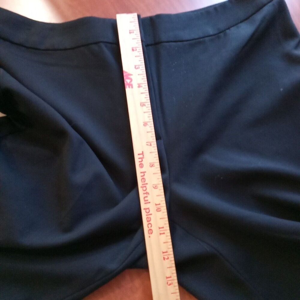 Black Label Chico's Cropped Dress Pants Women's Size 0.5 S/6 Black - Picture 10 of 15